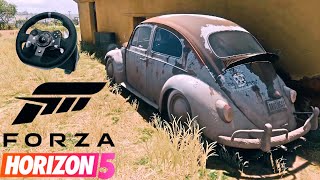 RESTAURANDO O FUSCA ABANDONADO  FORZA HORIZON 5  G29 [upl. by Winterbottom]