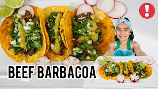 🇲🇽 The ONLY Beef BARBACOA Recipe YOU Ever NEED 😋 [upl. by Aronel753]