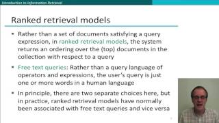 8 1 Introducing Ranked Retrieval 4 27 [upl. by Edya20]