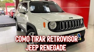 COMO REMOVER RETROVISOR JEEP RENEGADE [upl. by Ssecnirp]