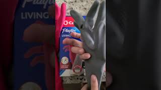 PLAYTEX Reuseable Rubber Cleaning Gloves Link In Description [upl. by Yclek]