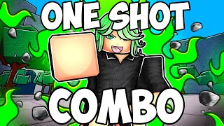 There is a 1 SHOT COMBO for TATSUMAKI MOVESET The Strongest Battlegrounds [upl. by Hyacinthia]