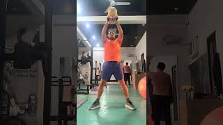 Exercise with Kettlebell 12kg Kettlebell Legs Strengthen Exercise health fitness [upl. by Aretak31]