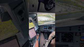 The symphony 🎶 of touching down 🛬 a 200000 pound machine at 270 kmh airline pilot airbus fly [upl. by Faustina]