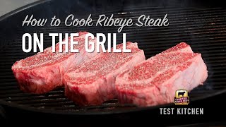 How to Cook Ribeye Steak on the Grill [upl. by Deloria]