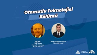 Otomotiv Teknolojisi Bölümü  Bölüm ve Meslek Tanıtımı [upl. by Arvo]