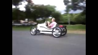 Cyclekart Brasil Amilcar C6 Vouiturette video 3 [upl. by Anrat]