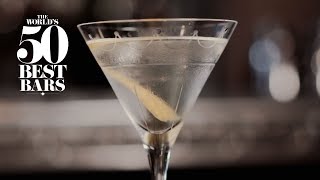 Cocktail Stories Agostino Perrones Connaught Martini [upl. by Eilsek998]