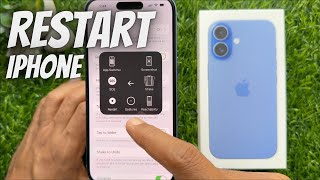 How to Restart Your iPhone 16 [upl. by Bartholomeo645]