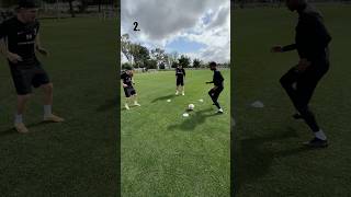 3 PASSING DRILLS USING A TRIANGLE amp 3 PLAYERS ⚽️😍‼️Joner Football [upl. by Yntirb]