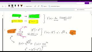 Derivasjon av den eksponentialfunksjonen og logaritmefunksjonen [upl. by Alexi]