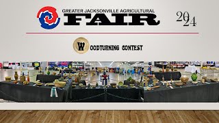 Greater Jacksonville Agricultural Fair Woodturning Contest results 2024 [upl. by Jacquelin826]