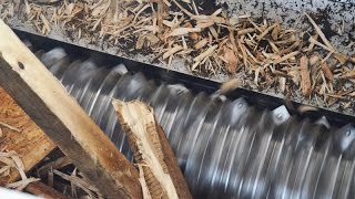 WEIMA wood pallets shredding [upl. by Ramuk]