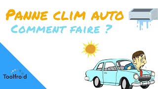 Panne climatisation voiture  réparer sa clim auto  climatisation auto HS [upl. by Aileve266]