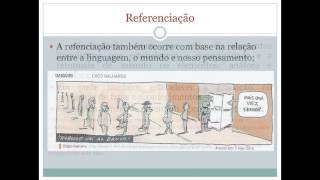 Vídeo aula sobre Referenciação e Progressão [upl. by Aidan]