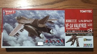 Tomytec 1144 VF1A Valkyrie Review [upl. by Galitea654]