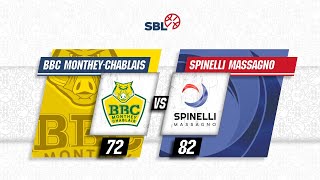 BBC MontheyChablais vs Spinelli Massagno  Game Highlights [upl. by Tchao907]