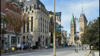 🔴 OTTAWA Live  Downtown Walk CANADA 🇨🇦 October 1 2023 [upl. by Nee823]