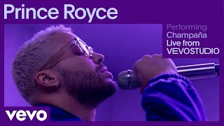 Prince Royce  Champaña Live Performance  Vevo [upl. by Nhoj923]