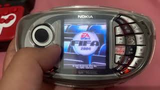 test video Nokia NGage QD  Firmware Movistar  Mod Analog PSP [upl. by Tirreg]