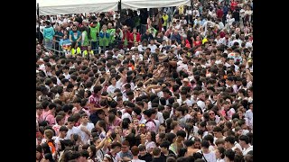 Un multitudinario Himno a Logroño grita al mundo que ya es San Mateo [upl. by Gamber563]