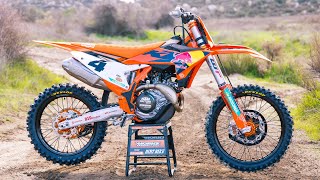 First Ride 2024 KTM 450SXF Factory Edition [upl. by Kiel]