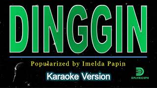 Imelda Papin  Dinggin karaoke version [upl. by Gnahc514]