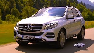 2016 Mercedes Benz GLE 550 eGLE 500 e Plug In Hybrid EV PHEV FIRST DRIVE REVIEW in Austria [upl. by Zilef]