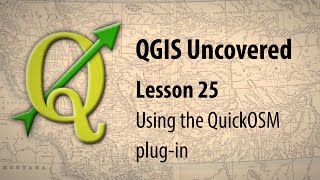 QGIS lesson 25 – OpenStreetMap to productionready map in minutes [upl. by Gneh502]