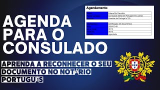 PASSO A PASSO AGENDAMENTO ONLINE NO CONSULADO PORTUGUÊS EM LUANDAPARA RECONHECER O DOCUMENTO✔✔ [upl. by Yarehs]