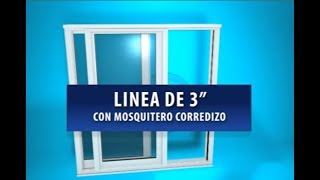 Como Instalar un Mosquitero Corredizo linea 3quot de Perfiletto San Luis Potosí [upl. by Welcy]