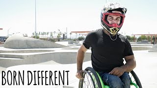 Wheelchair Skater Breaks SIX World Records  BORN DIFFERENT [upl. by Notsle458]