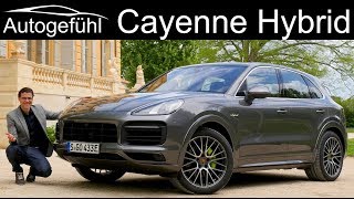 Porsche Cayenne Hybrid FULL REVIEW 2019 Plugin EHybrid PHEV  Autogefühl [upl. by Clite]