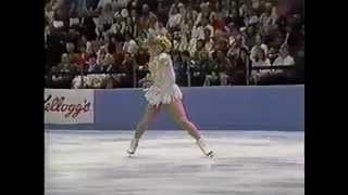 Tonya Harding 1991 Skate America Exhibition Triple Axel [upl. by Inaliak]