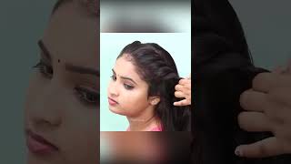 hairstyle for ethnic wear easyhairstyles shortsvideos youtubeshorts [upl. by Aleahpar288]