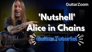 Nutshell by Alice in Chains  Acoustic Guitar Lesson [upl. by Udall]