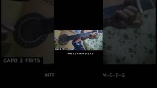 Sa paskong darating Freddie Aguilar guitar chords with lyrics guitartutorial guitarchords [upl. by Enialed]