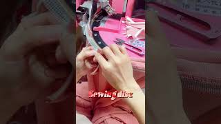 How to sew the best knitted sweater ever starting with the sewing process of knitted pink sweater [upl. by Retseh481]