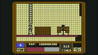 Saboteur II Avenging Angel Commodore C64 gameplay [upl. by Oiramal]