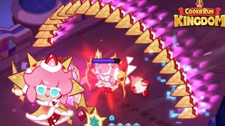 Strawberry Crepe Cookie Magic Candy Skill  Cookie Run Kingdom [upl. by Ahsimek331]