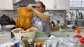 PREPARACIÓN DE PAVO 🦃 EN VIVO 🥰 [upl. by Sessler]