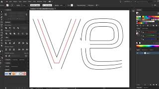 Create Monoline Single Stroke Text in Illustrator [upl. by Hufnagel840]