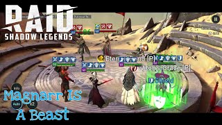 Magnarr Is A Beast  Arena  Raid Shadow Legends [upl. by Alderson]