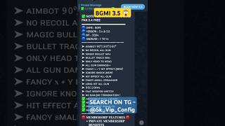 BGMI 35 😱 OBB amp CONFIG  NO RECOIL 360° AIMBOT XHIT AFFECT bgmiconfigfile bgmi bgmishorts [upl. by Naharba]