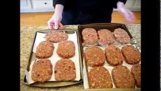 FOOD STORAGE  Salisbury Steaks Recipe [upl. by Lontson]