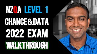 NCEA Level 1 Chance amp Data 2022 NZQA Exam  Worked Answers [upl. by Aleihs]