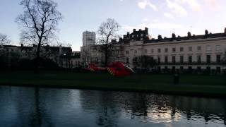 London Air Ambulance in Regents park [upl. by Uliram]