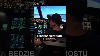 Pierwsze WRAŻENIA z KOKPITU SAMOLOTU AirBus A320 [upl. by Yerbua]