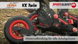 Nordic Cross Skate Skike VX Twin 20122013 von wwwsportalbertde [upl. by Warner]