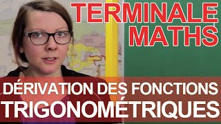 Dérivation des fonctions trigonométriques  Exercice  Maths terminale  Les Bons Profs [upl. by Euginom637]